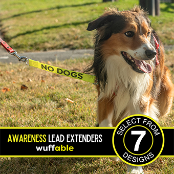 Wuffable Hi-Vis Awareness Lead Extenders 
