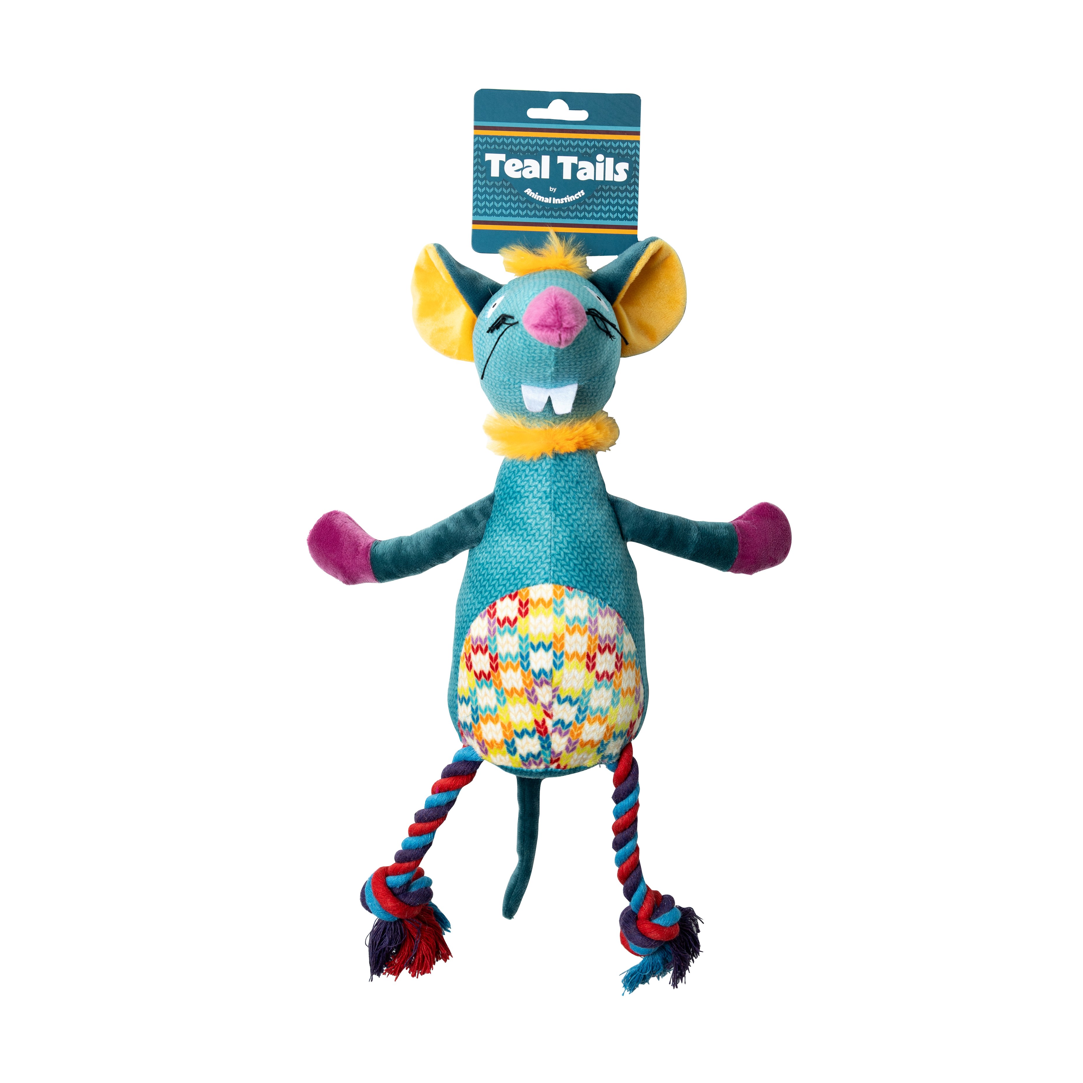 Animal Instincts Teal Tails