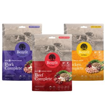 Benyfit Natural Freeze Dried Raw Working Dog Food 