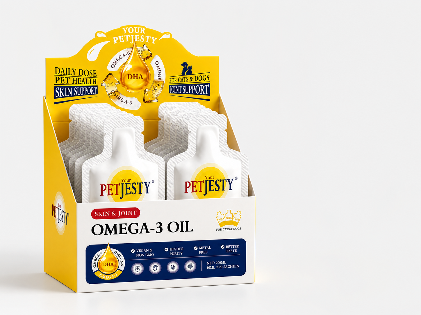 Premium Algae DHA Sachets – Box of 20 