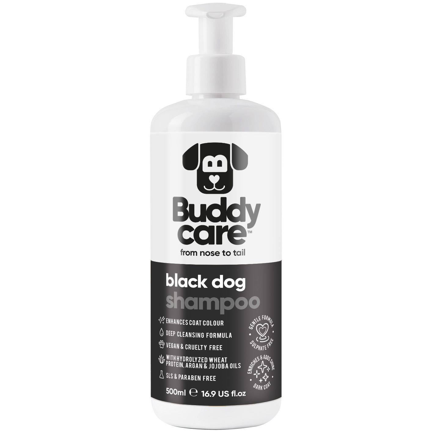 Buddycare Black Dog Shampoo 