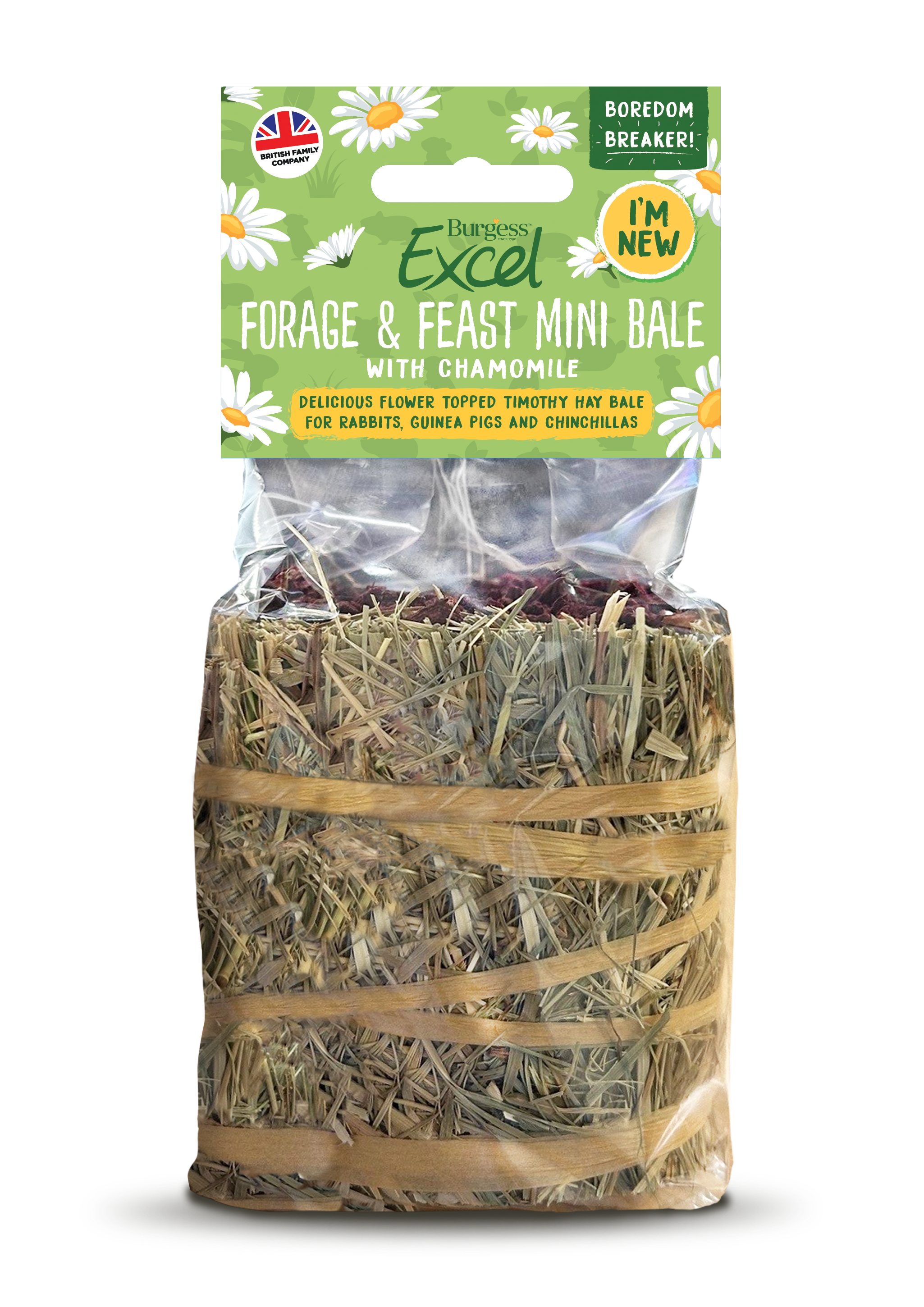 Excel Forage & Feast Mini Bale with Chamomile