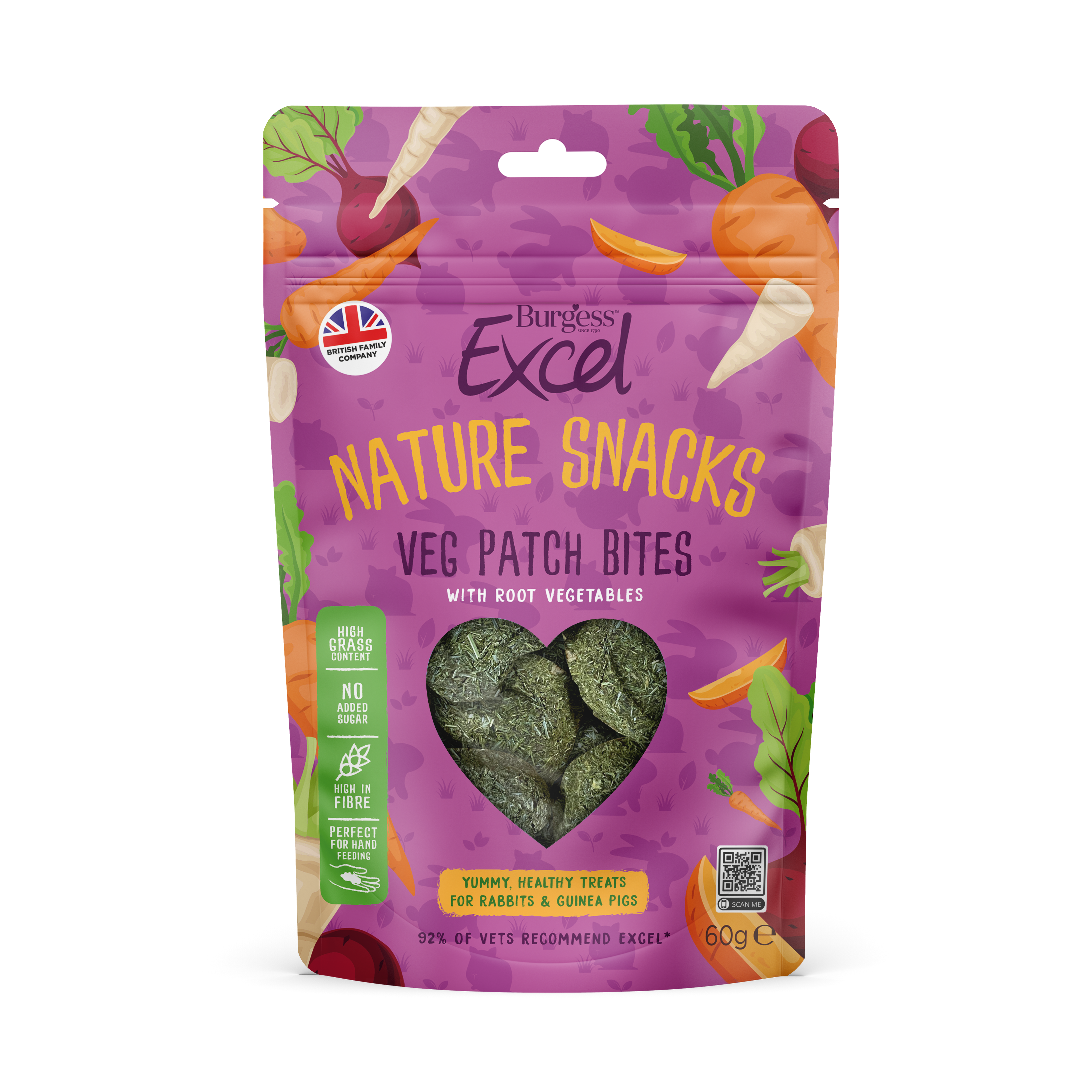 Excel Nature Snacks Veg Patch Bites with Root Vegetables