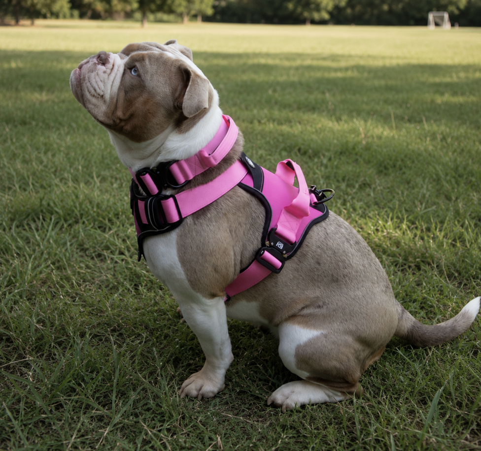 Tactical K9 Endurance Harness With Digital NFC ID 