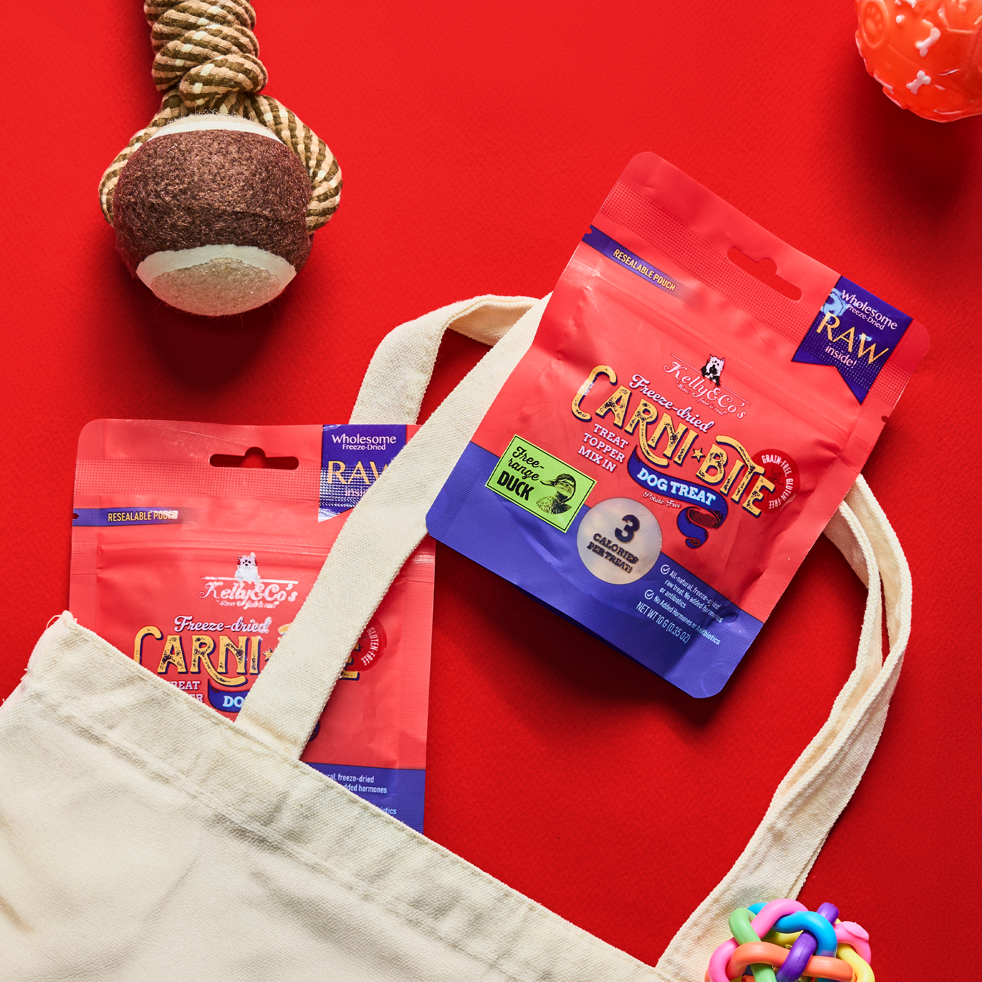 Kelly & Co's Freeze-Dried Carni-Bite Treats for Dogs 