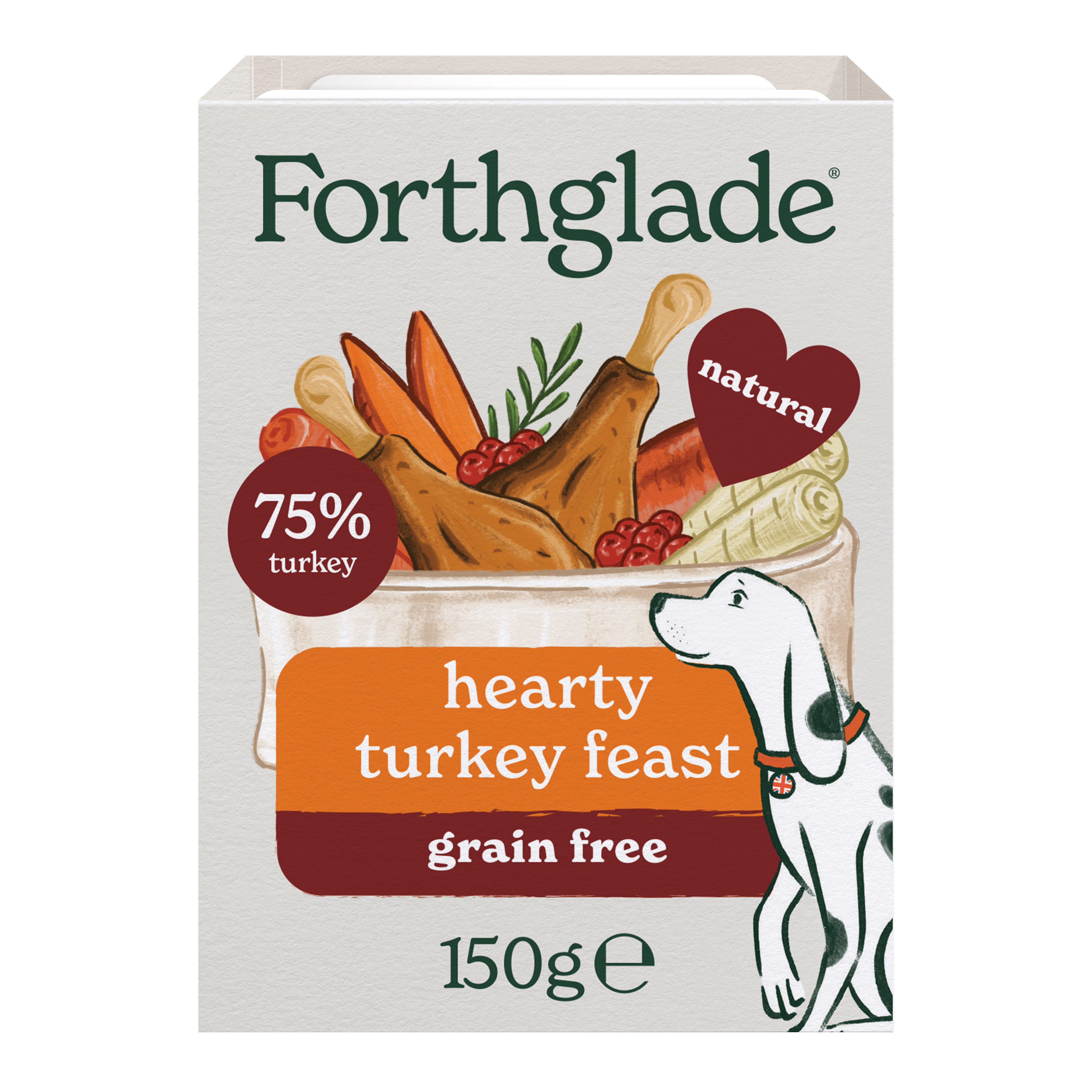 Small Portion Hearty Turkey Feast