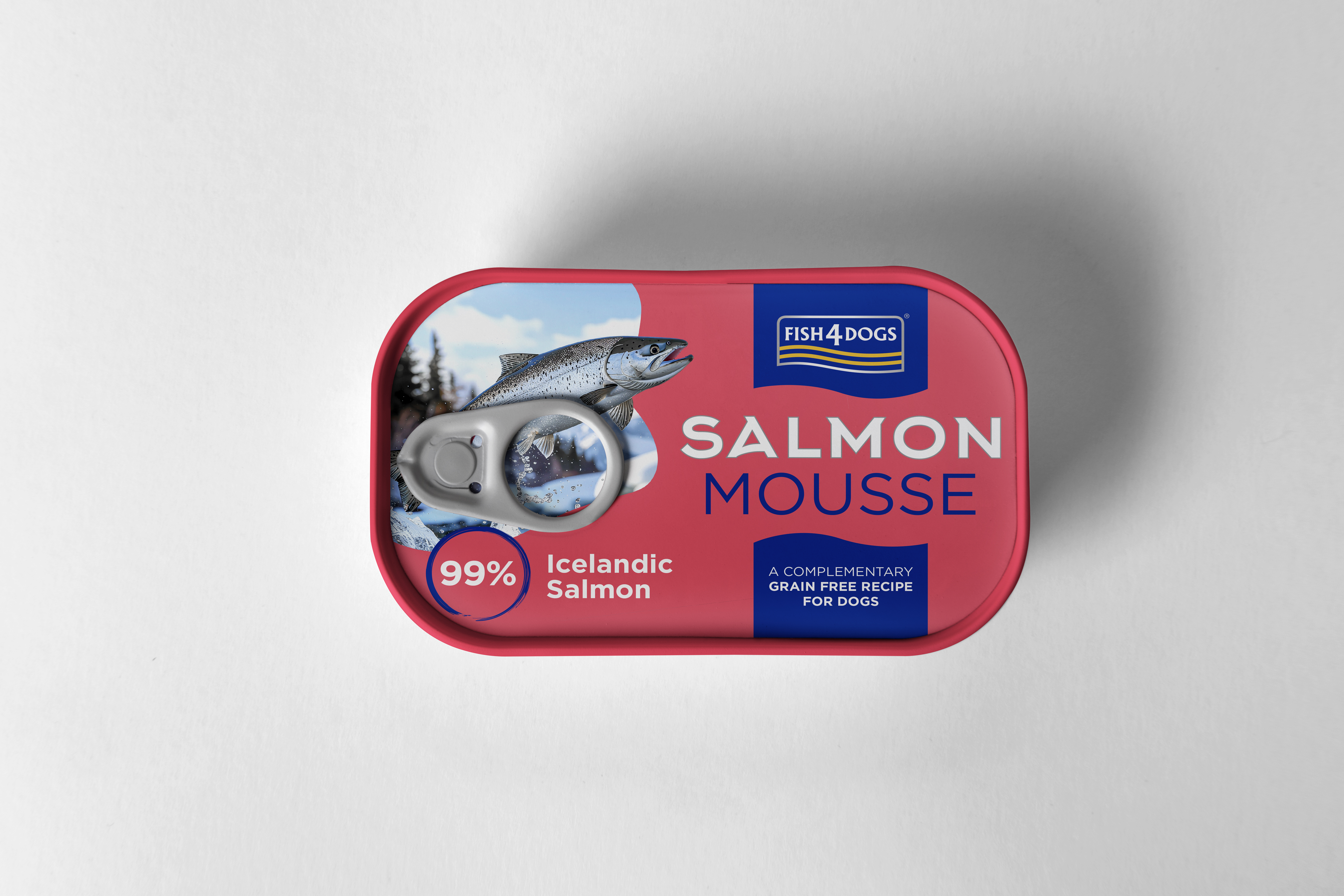 Fish4Dogs Salmon Mousse Tin 90g