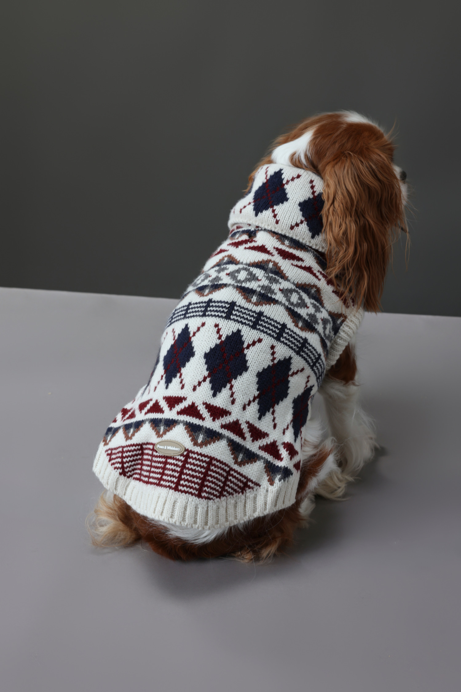 The Windsor Fair Isle Dog Sweater 
