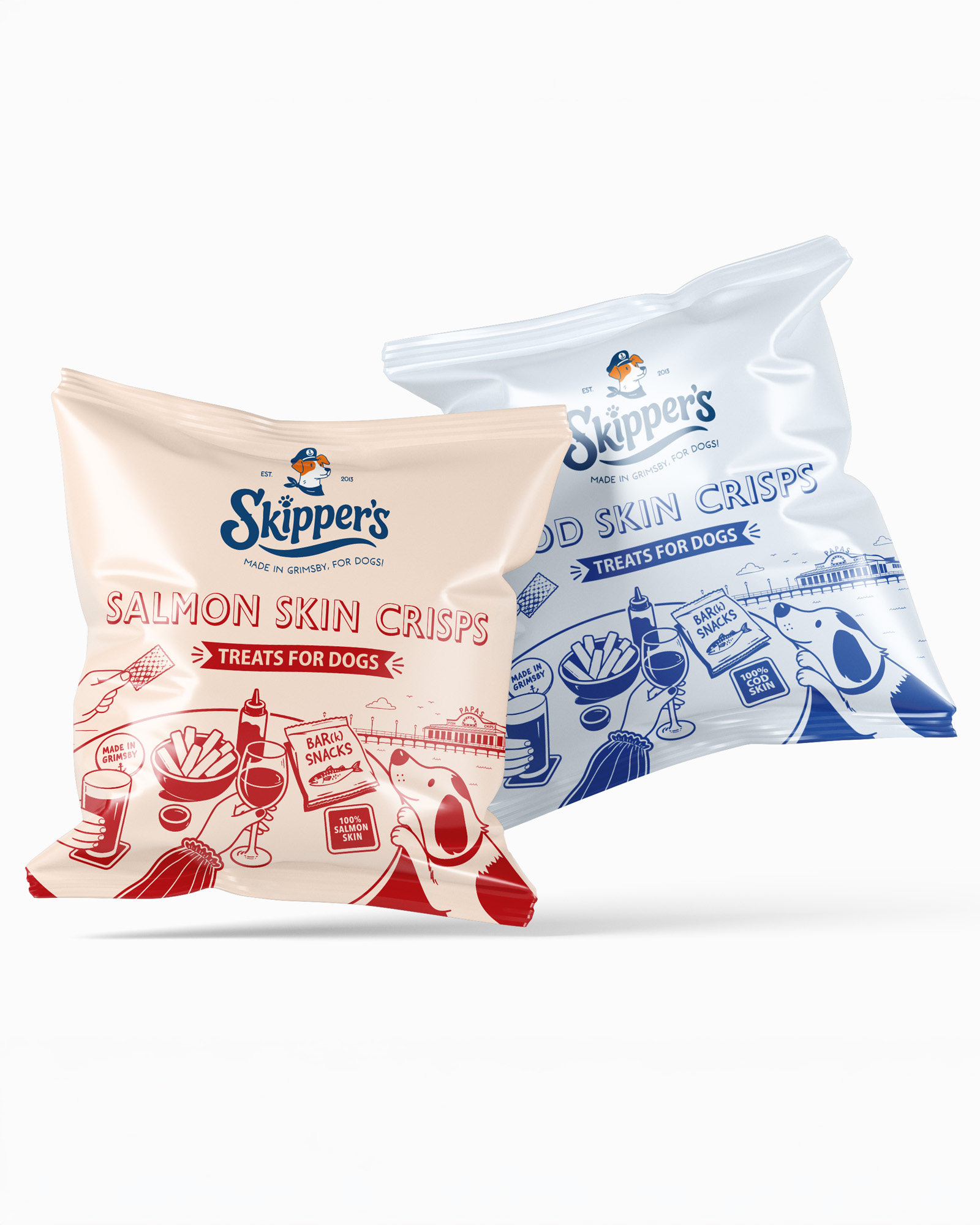 Fish Skin Crisps