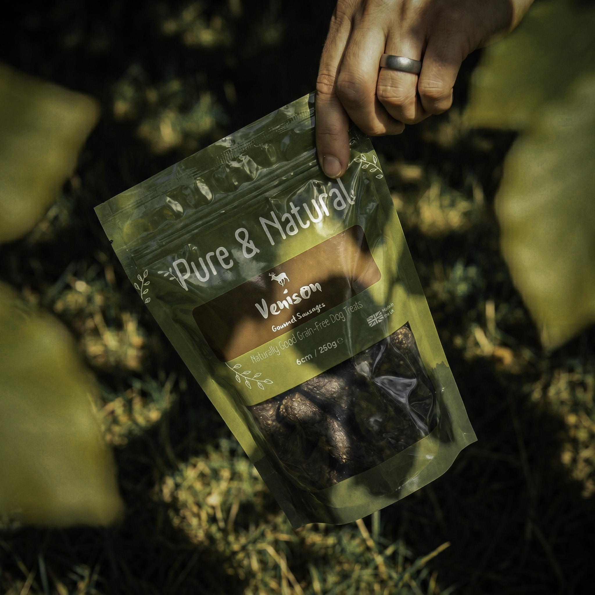Pure & Natural Venison Gourmet Sausages 