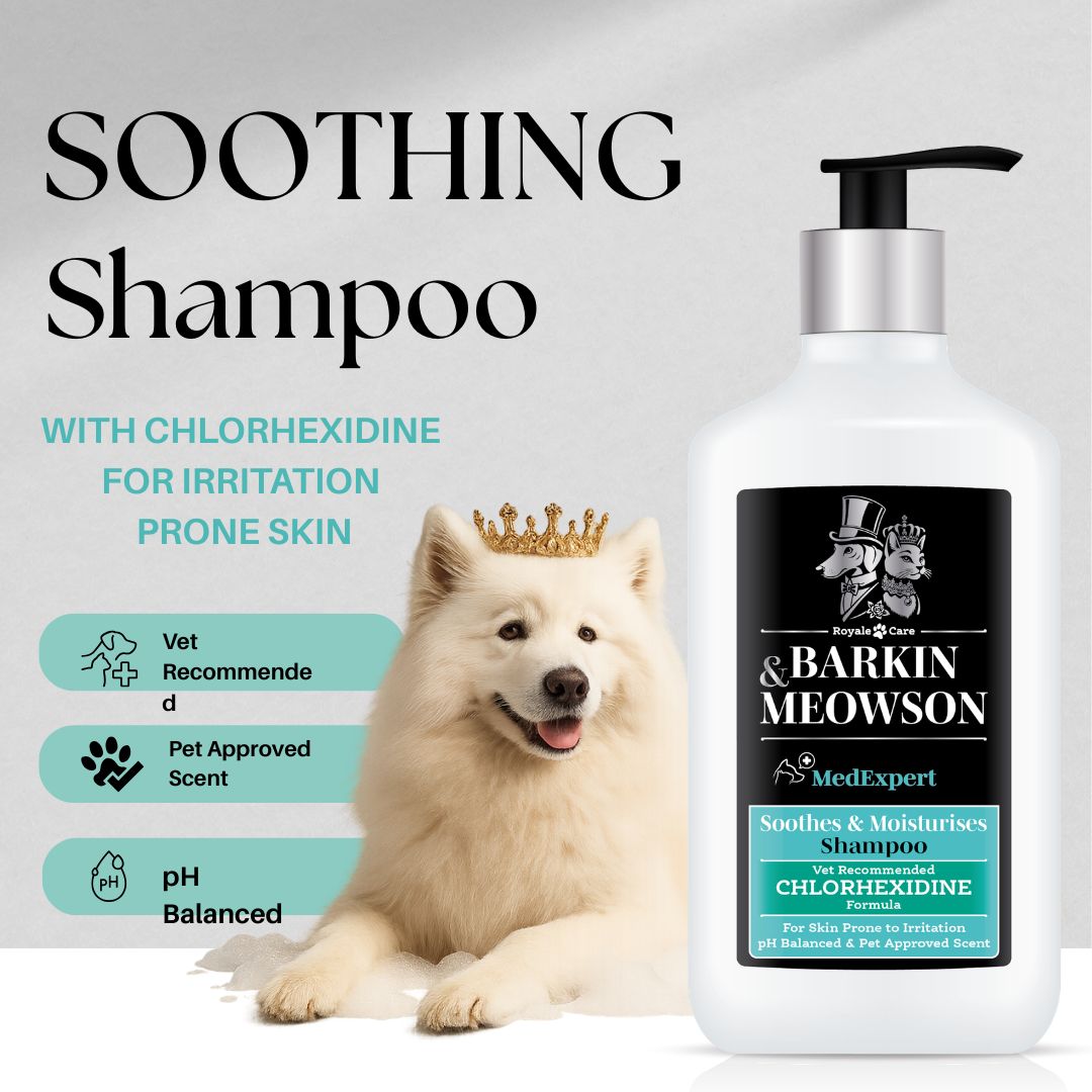 Barkin & Meowson MedExpert Soothing Chlorhexidine Shampoo for Dogs & Cats