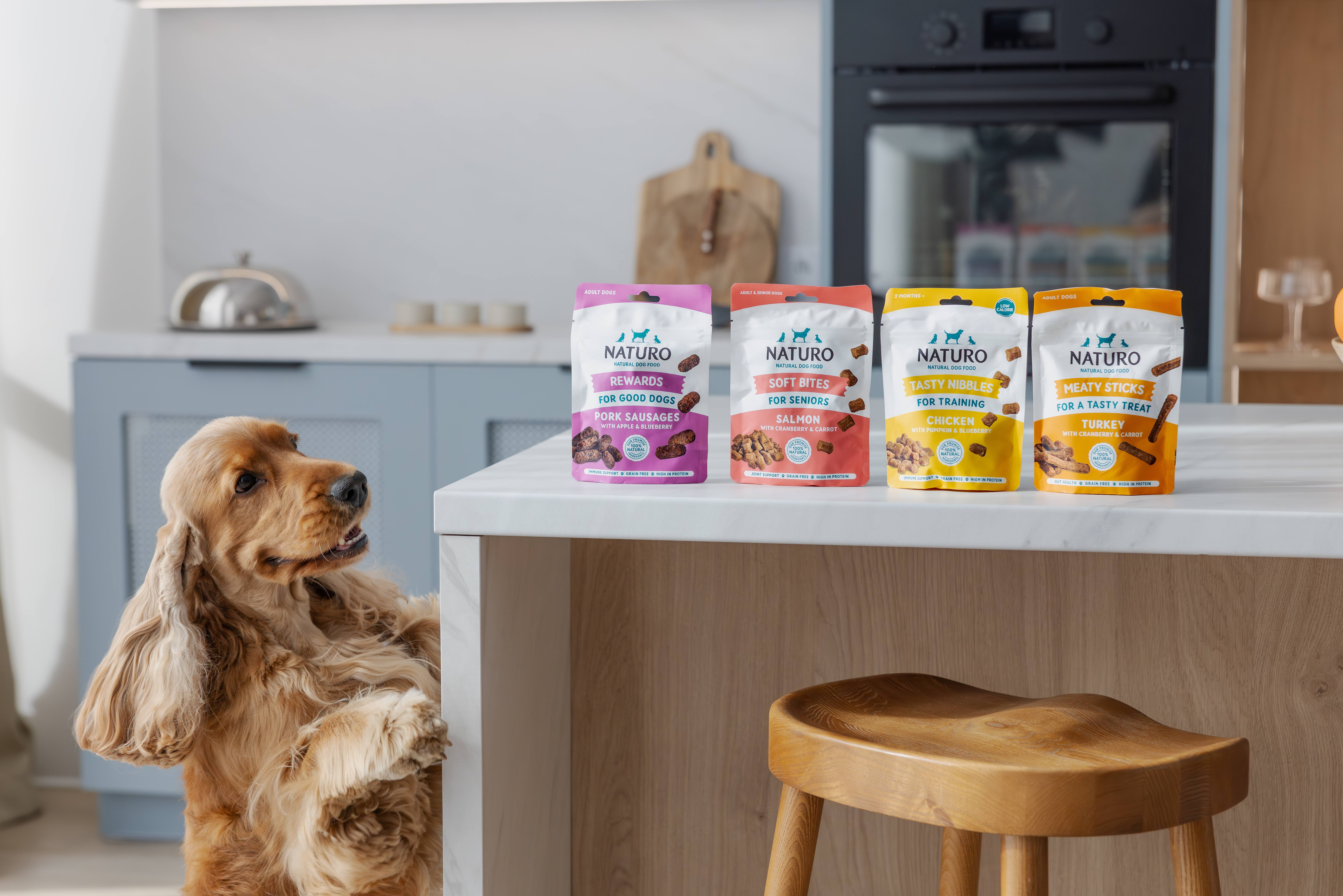 Naturo Dog Treats Range