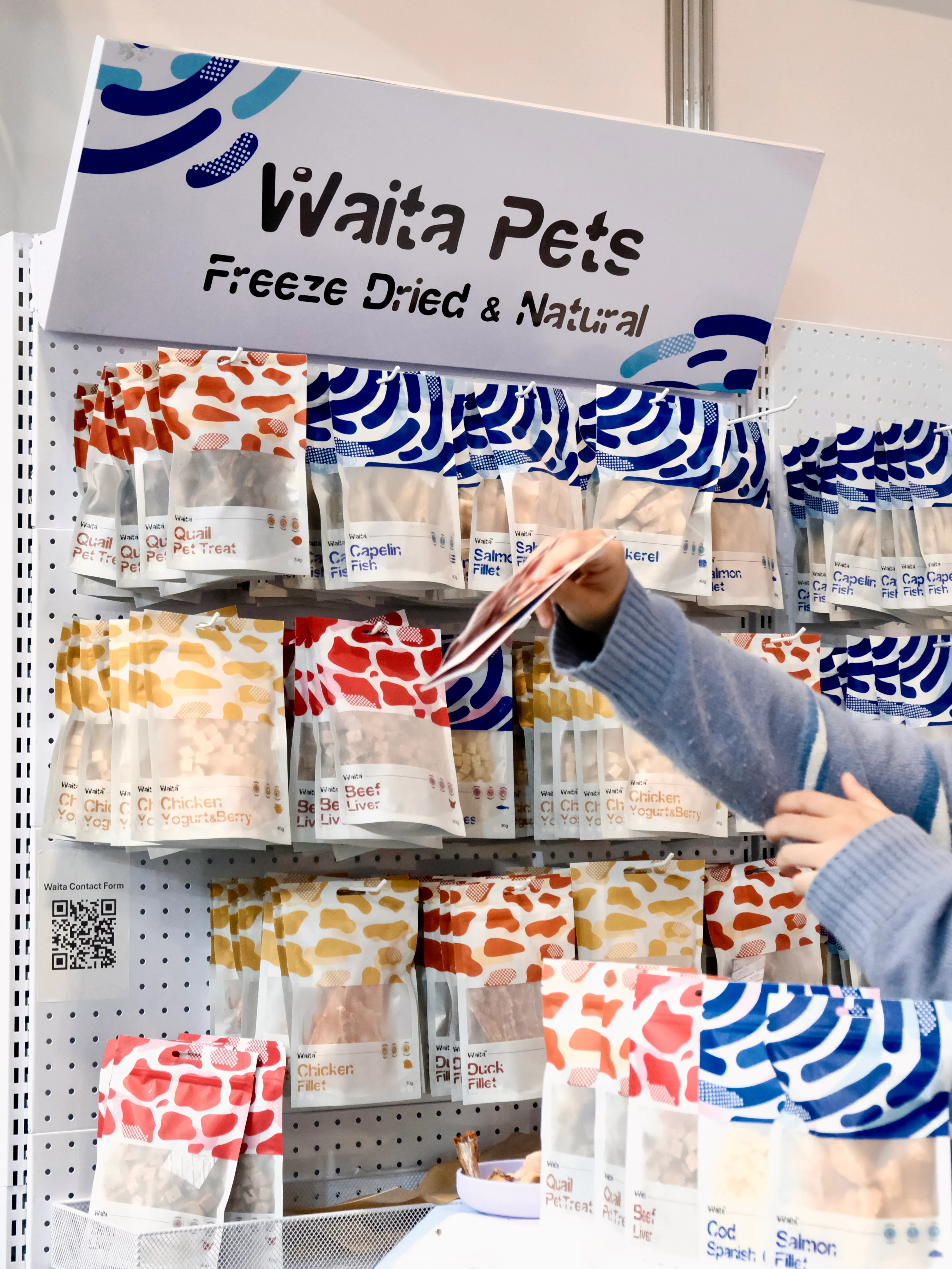 Waita Pets-a start-up natural pet treat and pet food company is storming the market securing 100 new stockists in a year with its range of air-dried and freeze-dried products.