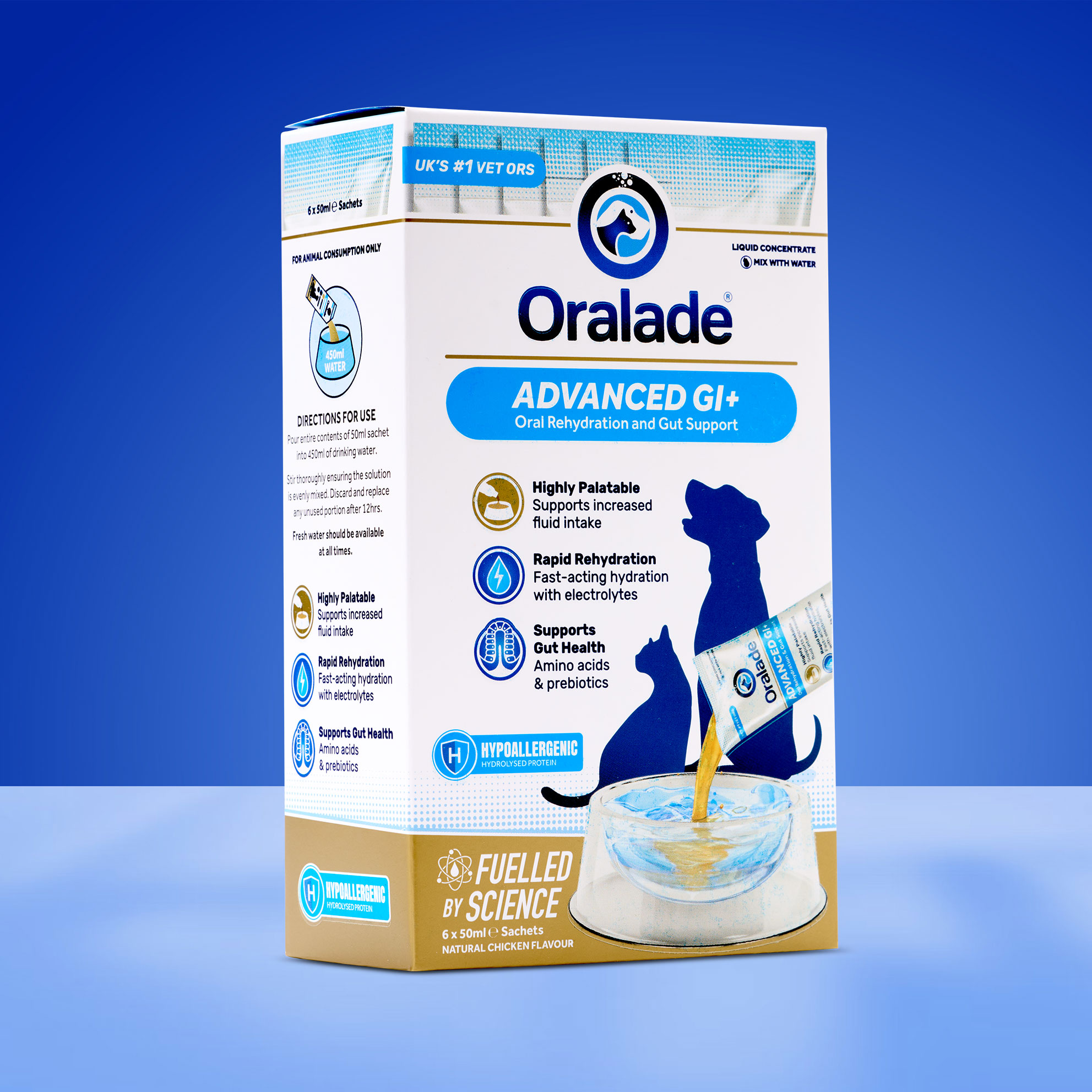 Oralade® Advanced Liquid Concentrate Sachets