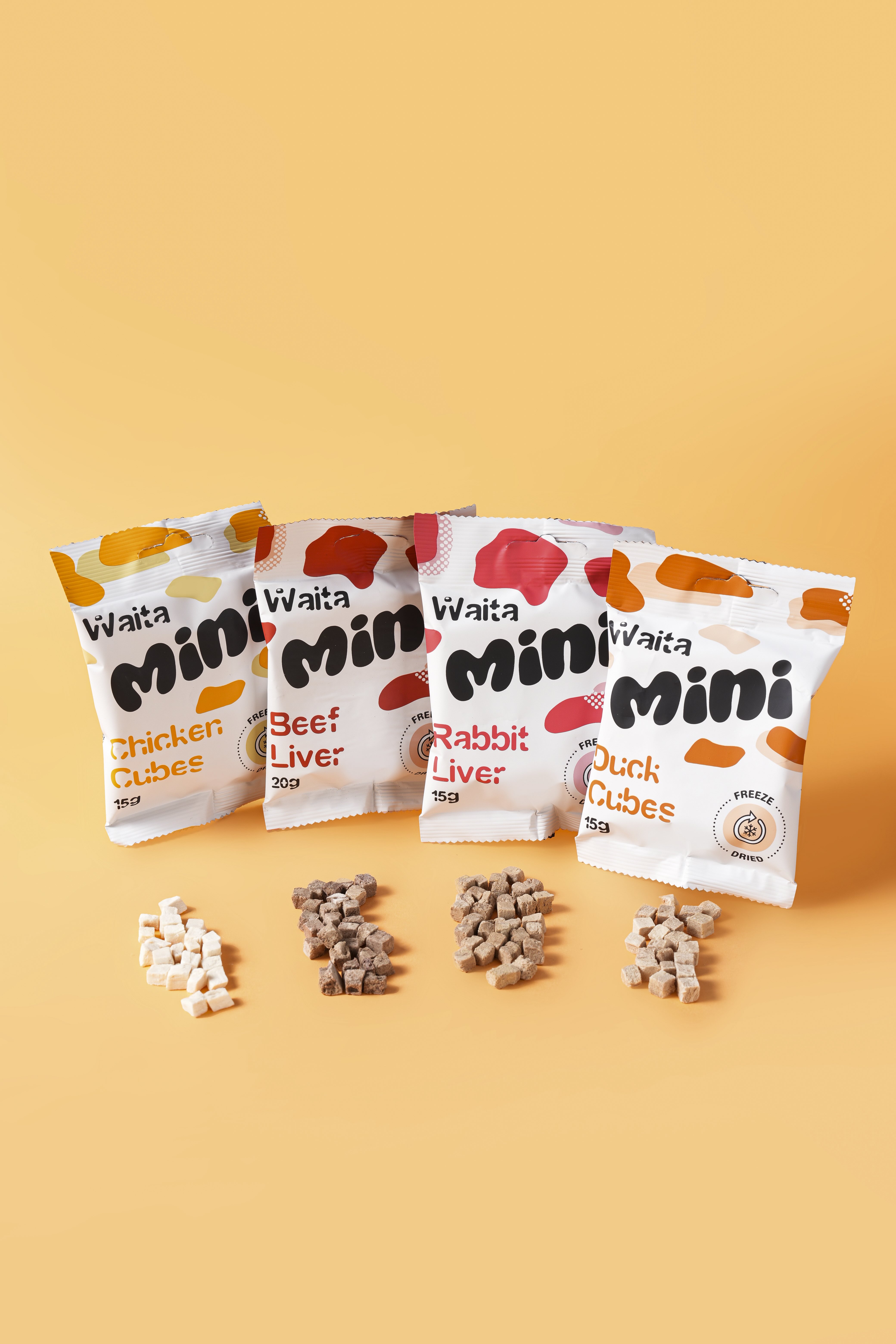 100% Natural Freeze Dried Mini Training Cubes