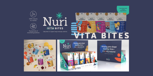 Doodlebone Expands into Dog Supplements with the Launch of Nuri Vita Bites