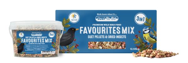 Suet to Go - 3 in 1 Favourites Mix