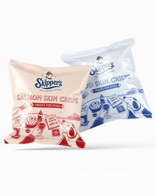 Fish Skin Crisps