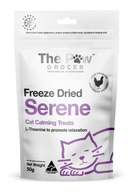 The Paw Grocer - Freeze Dried Serene Calming Cat Treats