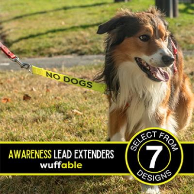 Wuffable Hi-Vis Awareness Lead Extenders 