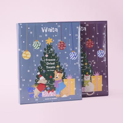 100% Natural Freeze Dried Christmas Advent Calendar for Dogs & Cats