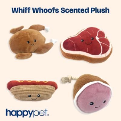 Whiff Whoofs Scented Plush Dog Toys