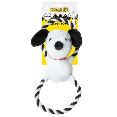 Peanuts Plush Rope Ring Dog Toy
