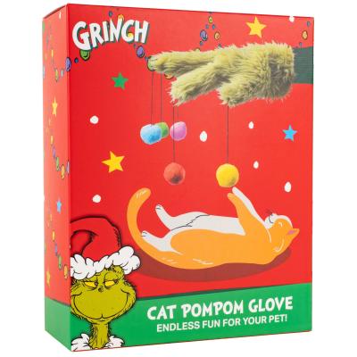 The Grinch Pompom Glove Cat Toy