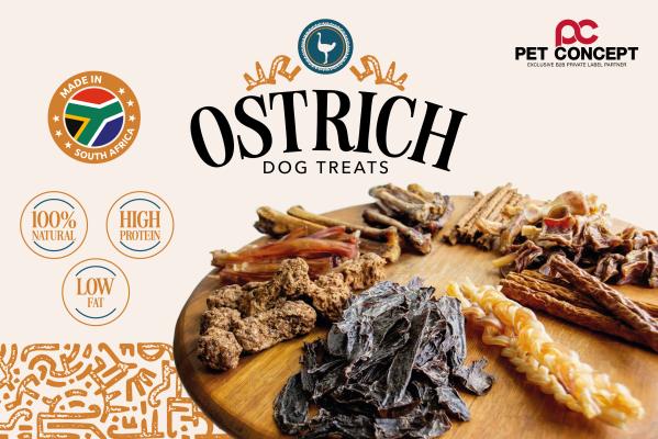 Ostrich Dog Treat Assortment