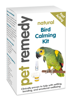 Pet Remedy natural plant based fast acting Bird calming and emotional wellbeing kit