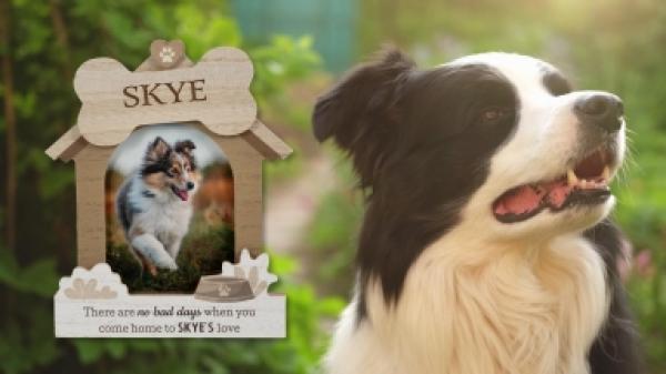 Pawsonalised Photo Frame 