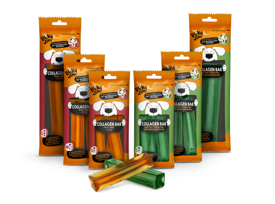 Lucky Jim The Real Chews! Collagen Bars